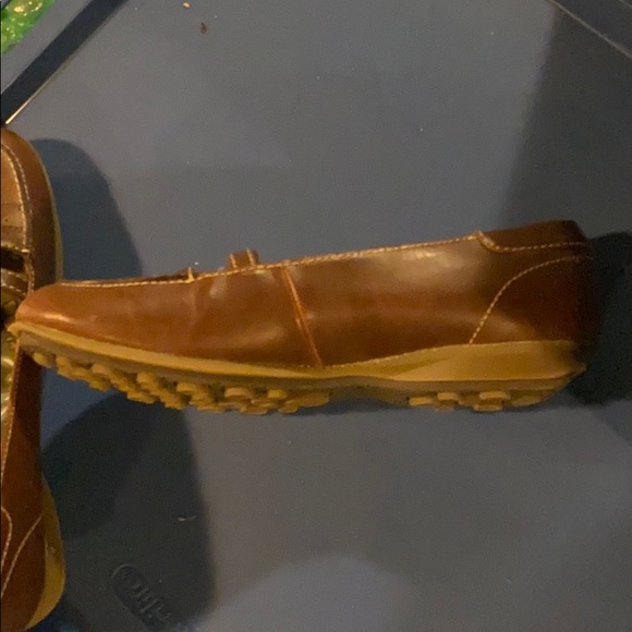 Mudd Brown Mary Jane Loafers. - Picture 3 of 4